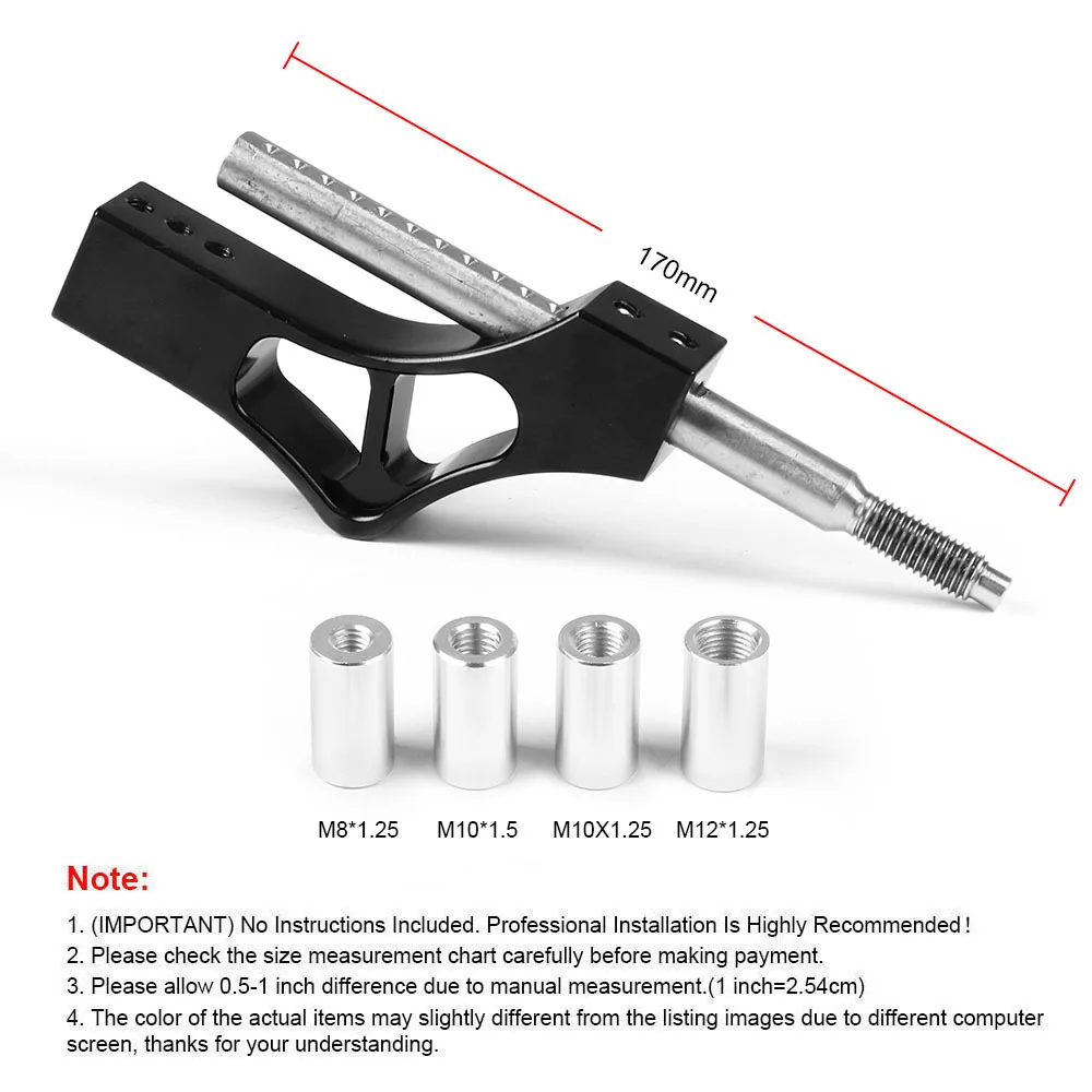 Car Shift Knob Extension Adjustable Lever Extender Gear Shifter for Honda Acura