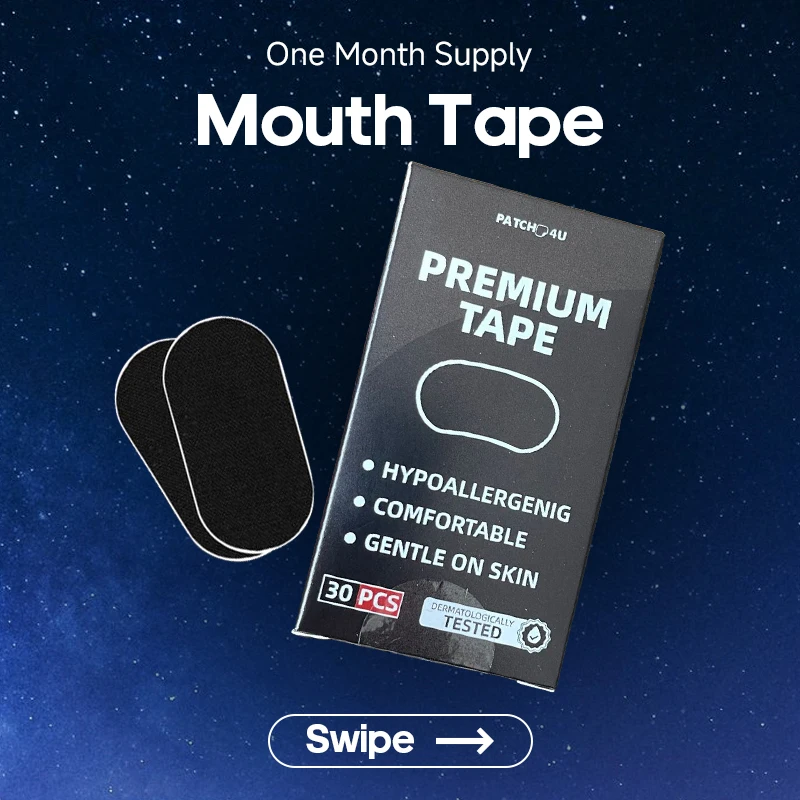 Quitmood Mouth Tape – Hypoallergenic, Latex-Free Sleep Aid