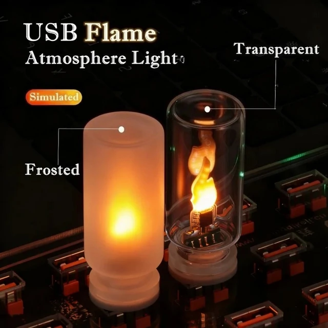 USB Mini Flame Light 3