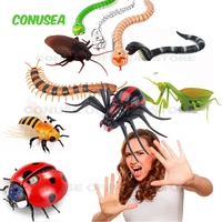 Creativity RC Remote Control Animal Insect Toy Kit for Child Kids Adults Cockroach Spider Ant Prank Jokes for Boys Pet Cat Dog 1