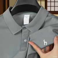 Polo à manches courtes pour homme de marque haut de gamme, t-shirt décontracté de golf tendance pour l'été, best-seller 5