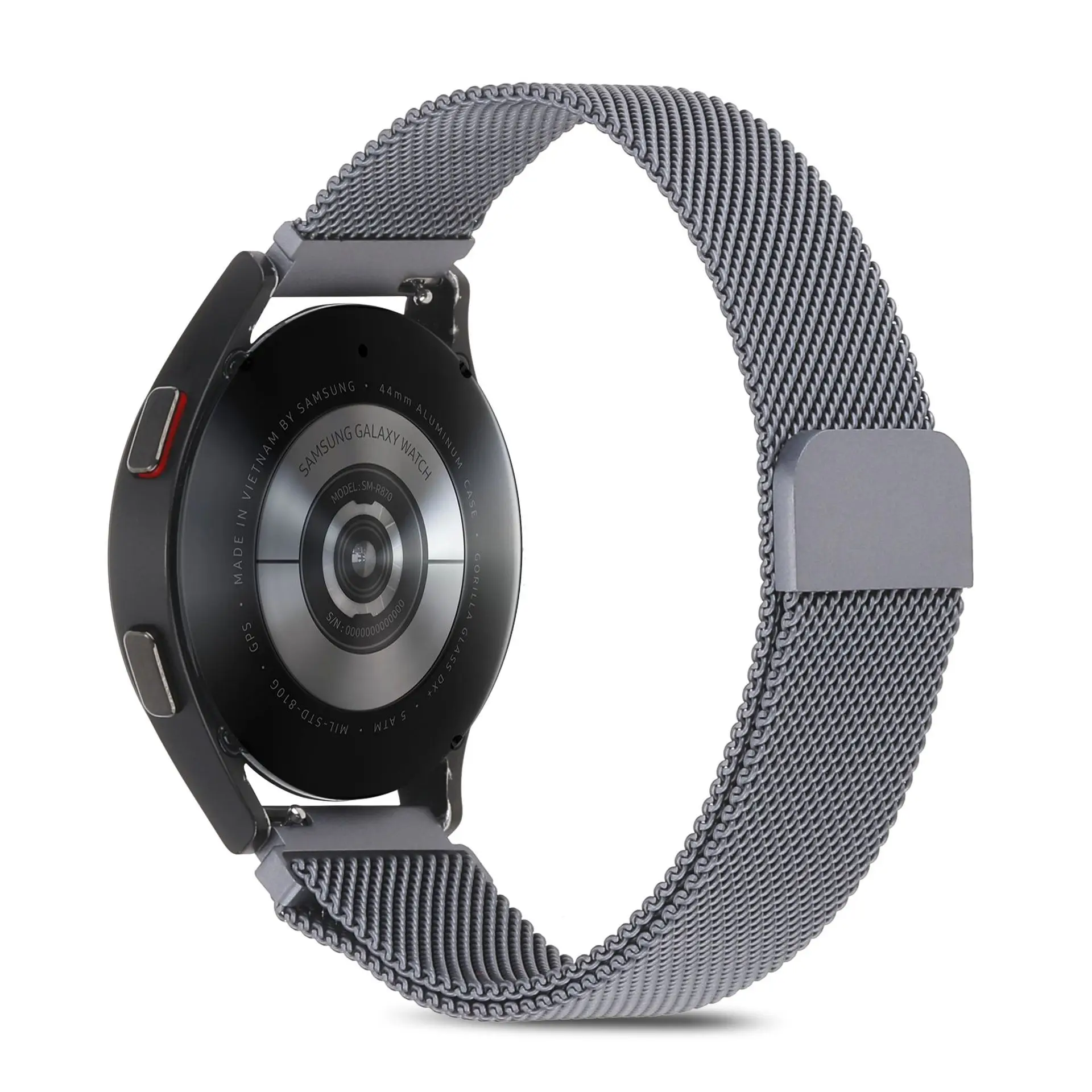 Elegant Milanese Loop Strap, 20mm/22mm - Premium Stainless Steel Mesh Bracelet Band