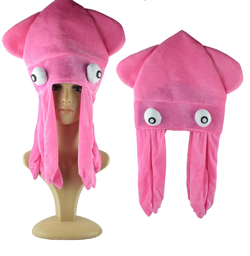 Cosplay Lovely Funny Hats Cute Octopus Hat Prom Dance Headdress Headwear Hair Carnival Accessories