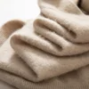 100% Cashmere Men's Sweater Spring Autumn New Thin Top Knitted Half High Collar Pullover Solid Color Long Sleeve Bottom Shirt 6
