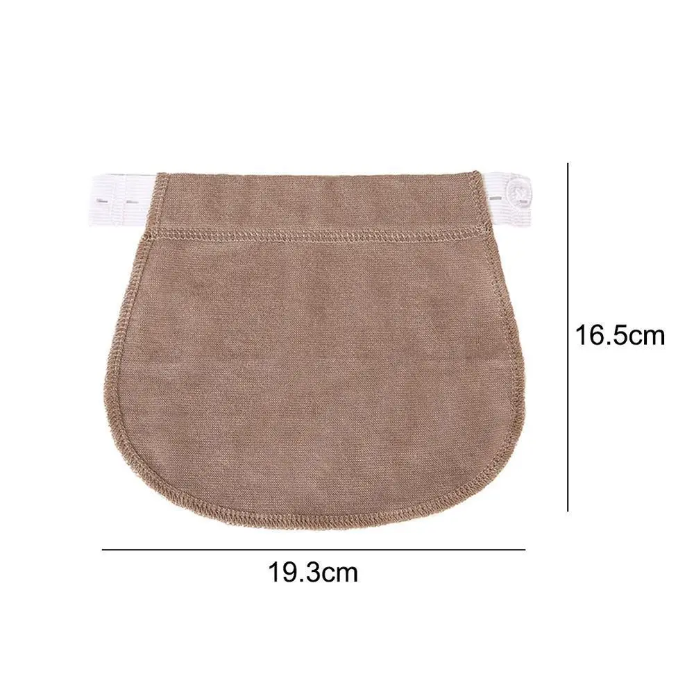 Women Adjustable Elastic Maternity Pregnancy Waistband Belt Waist Extender Clothing Pants For Pregnant Sewing Accessories 1Pc maternity waist extender
