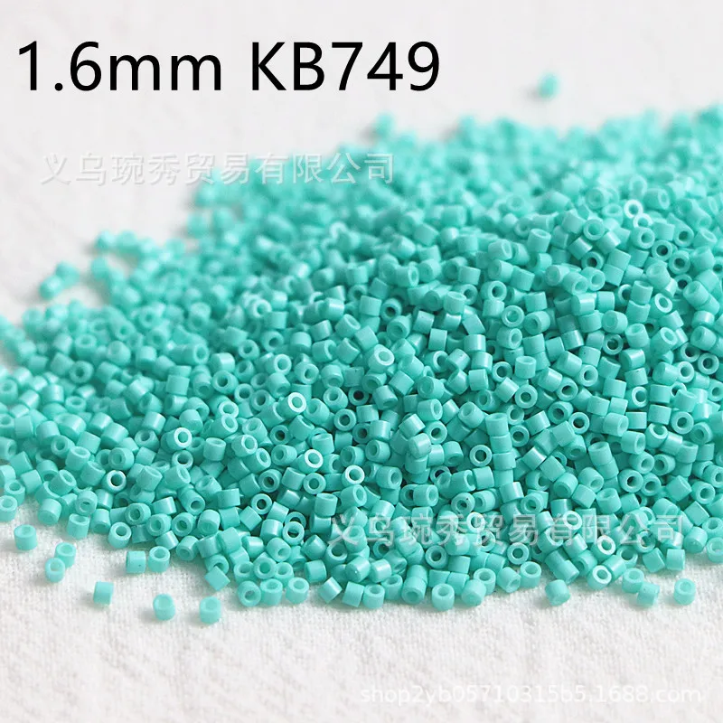 Oil Painting Antique Bead Collection - Handmade DIY Embroidery Loose Beads, 1.6mm