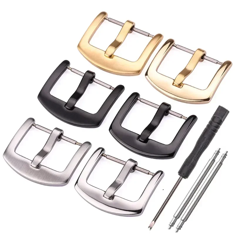 Stylish Stainless Steel Strap Buckle in Multiple Finishes