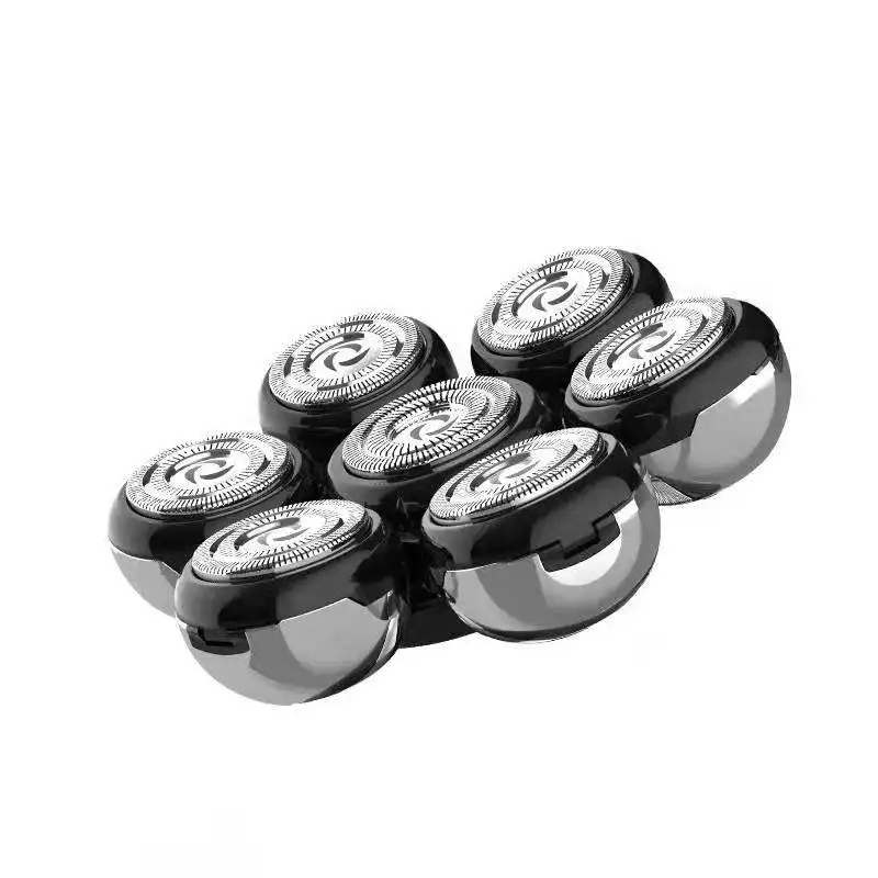 Mens Razor Replacement Shaving Heads 7 Blade Floating Washable Electric 7D Shavers Trimmers Kit Cutter Blades
