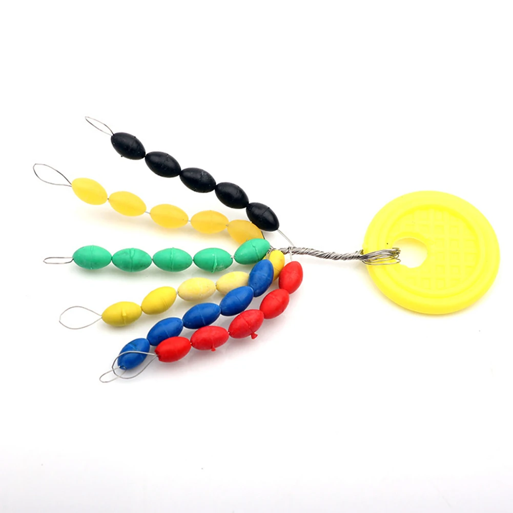 30Pcs/pack Fishing Float Stops Line Stoppers Beads