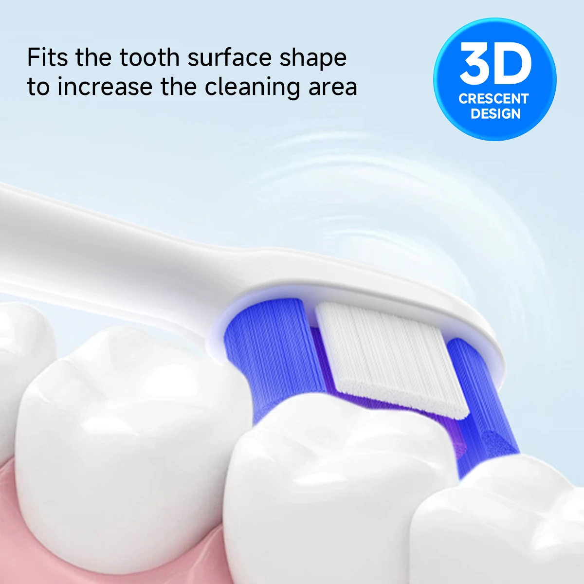 4/8/12/필립스 전동 칫솔 헤드 1100 2100 4100 4300 5100 5300 6100 6500 등과 호환되는 교체용 칫솔 헤드