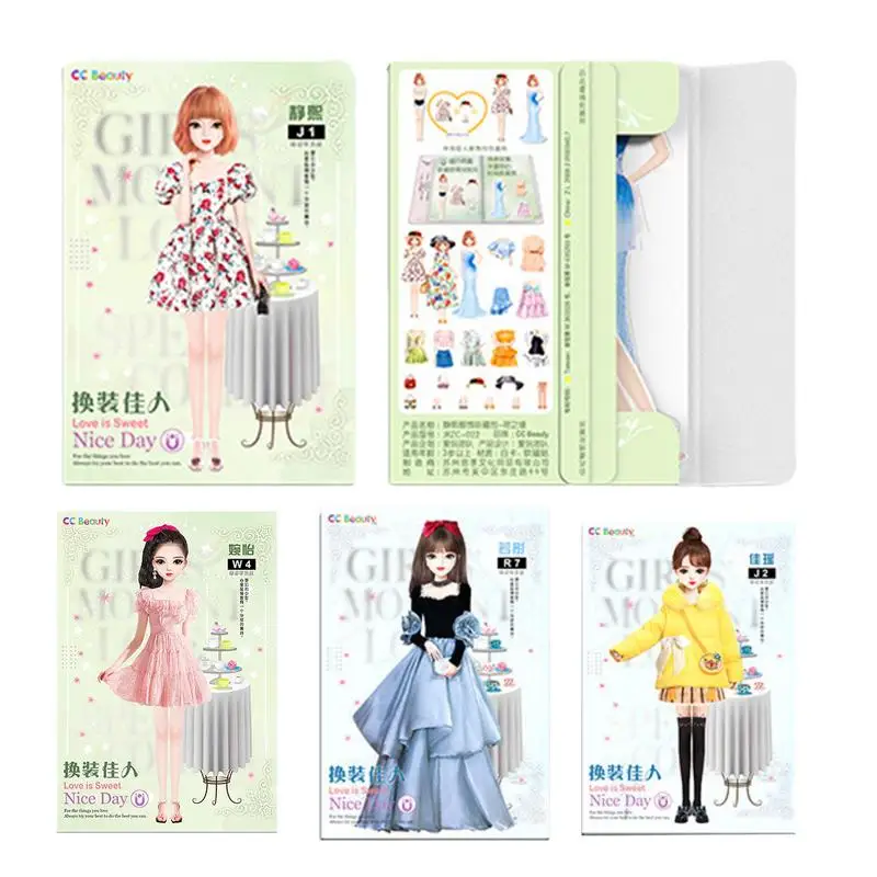 Magnetic Paper Dolls Relaxing And Fun Clothing Matching Game Comfortable  Grip Pretend And Play Travel Playset Toy Educational - AliExpress