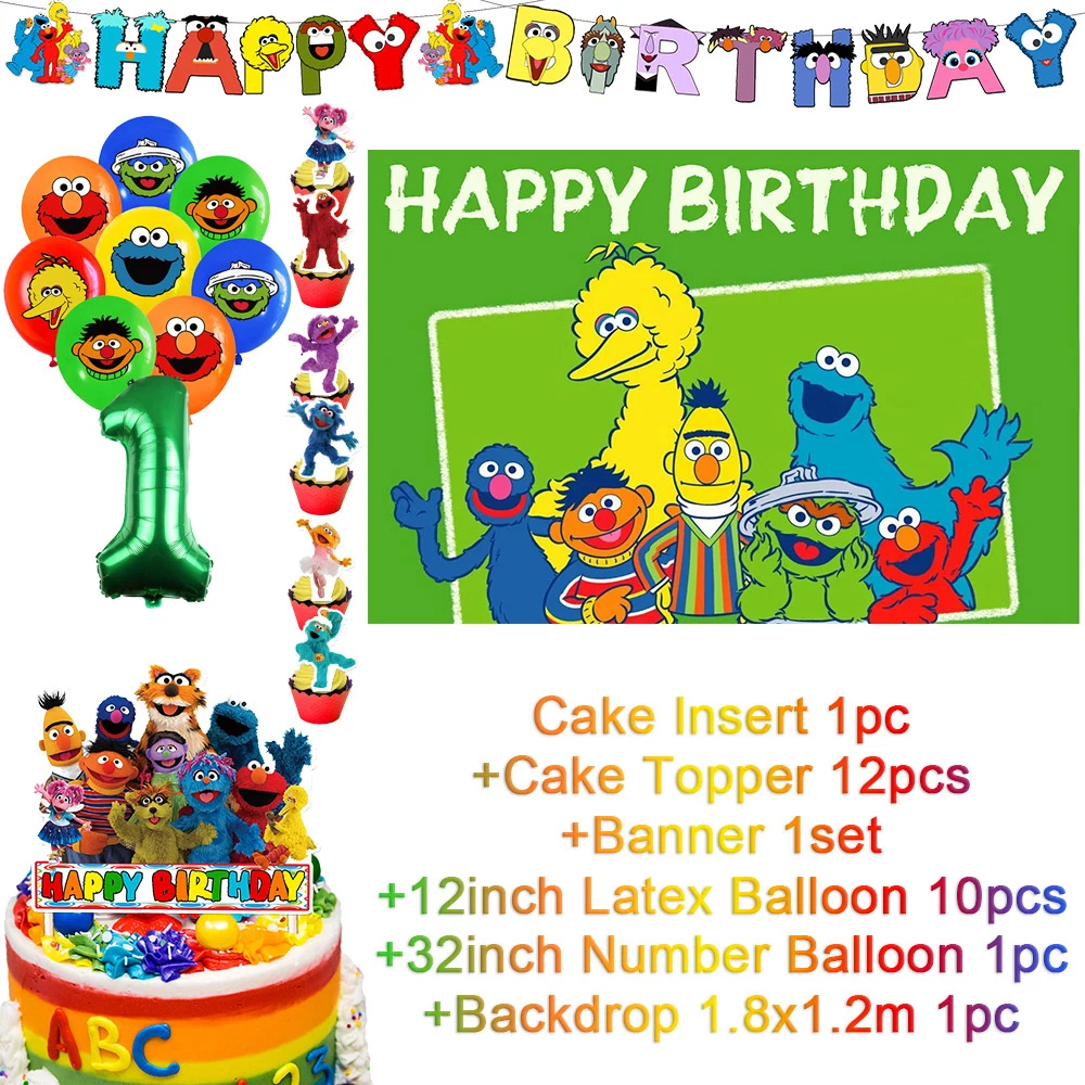 Singen voce animali che cantano geburtstags feier dekoration liefert ballon hintergrund banner kuchen topper junge kind geschenk foto requisiten – Detail 23