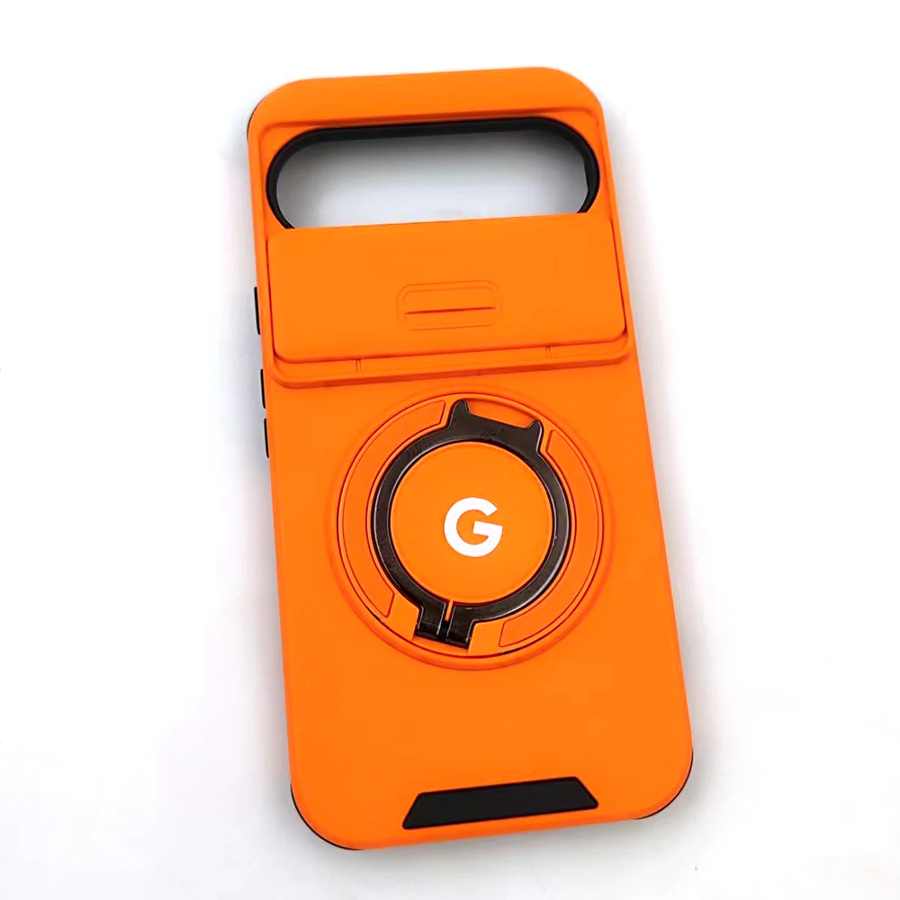Luxury Shockproof Armor Case with Stand Holder and Camera Protection