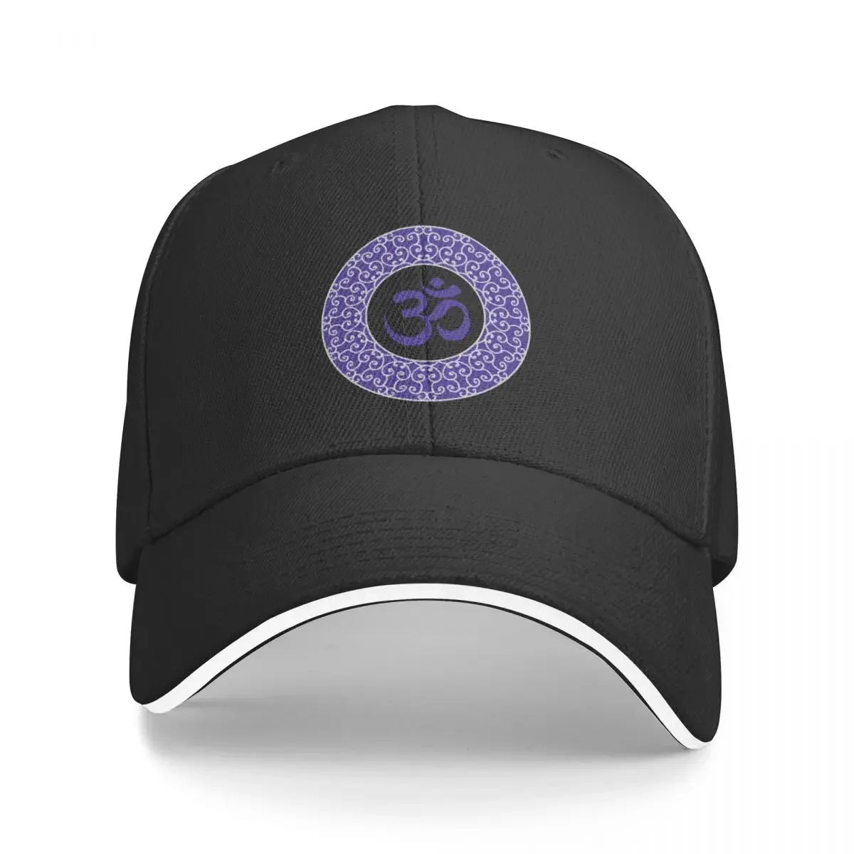 

New Violet Om Mandala Baseball Cap Luxury Cap Horse Hat Thermal Visor Mens Hats Women's