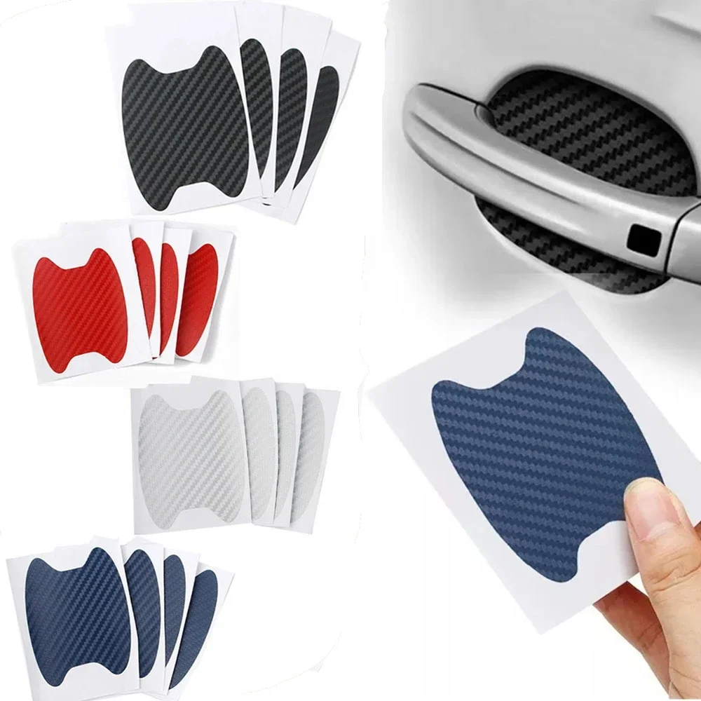 

New Car Door Handle Bowl Scratch Protective Stickers Universal Invisible Cars Sticker Car Handle Anti-collision Protection Strip