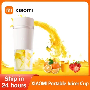 XIAOMI Mijia 샤오미 미지아 휴대용 믹서기 전기 착즙기 믹서, 과일 야채 빠른 주스, 푸드 프로세서, 피트니스 여행, 피크닉 어린이