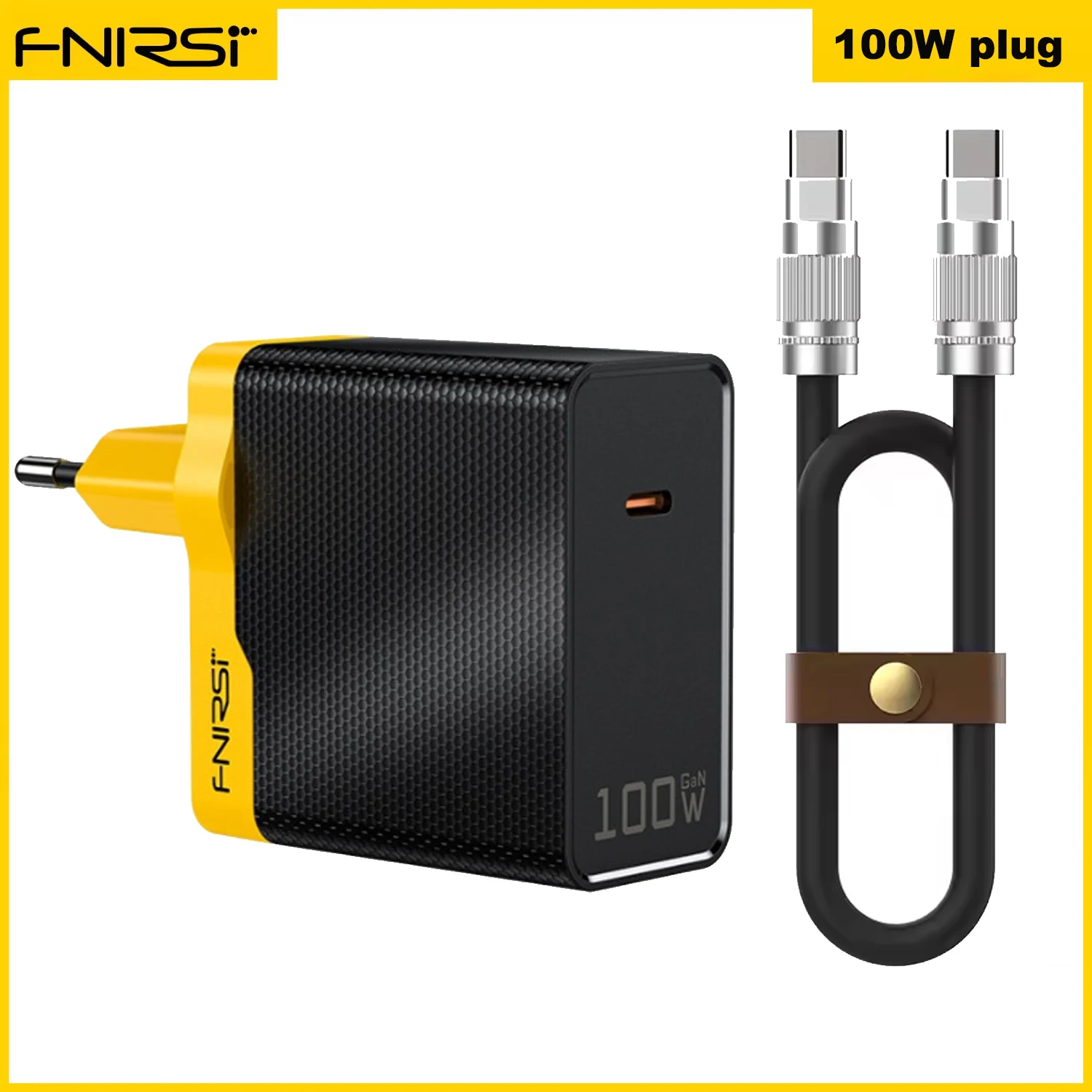FNIRSI HS-01 HS-02 fer à souder 65W 100W tête de charge rapide C2C câble de données de charge rapide accessoires de fer à souder électrique