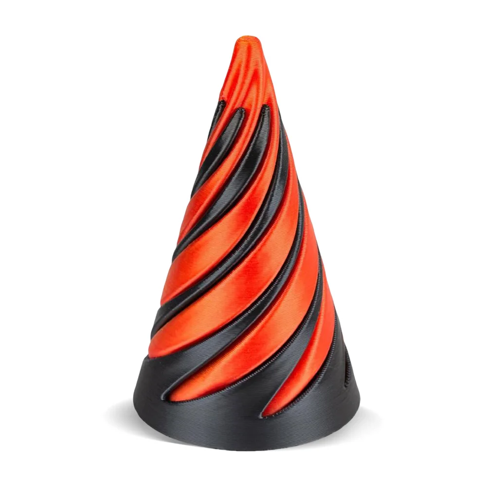 Jouet Anti-stress Spiralé Imprimé En 3D – Cône, Pyramide Et Cylindre – Portable – Pour Enfants Et Adultes – Libère Le Stress – Cadeau Original - 4