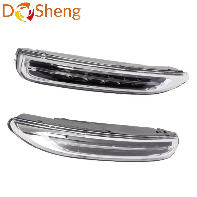 95863118100 95863118200 Left and Right Front Bumper Daytime Running Light DRL LED Fog Lamp for Porsche Cayenne 958 2011-2014