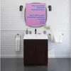Bathroom Vanity Sink Base Ready-to-Assemble Bathroom Cabinet 24"/30'/36" Width (Vanity Base in Espresso Shaker, 30 inch) 4