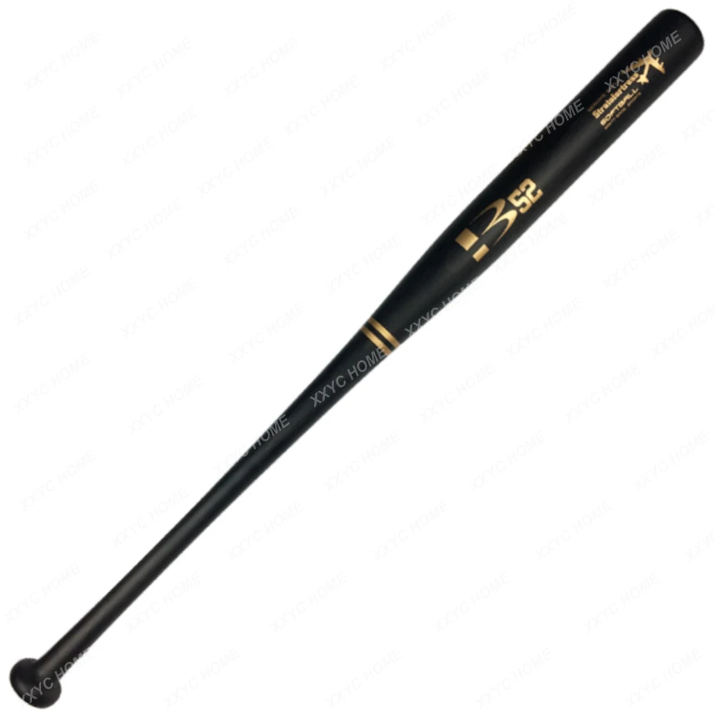 

Brit Softball Stick North American Hard Maple Stick 34-Inch High Elasticity Ultralight Professional Baseball Bat