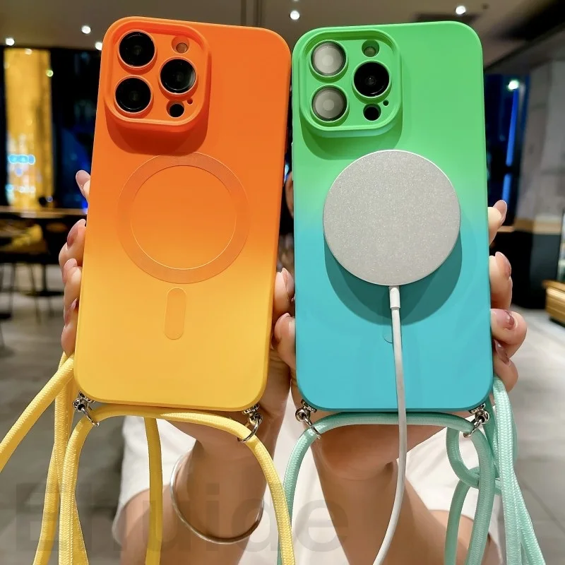 Apple Custodia MagSafe In Silicone Per IPhone 15 - Nero - Foto 3