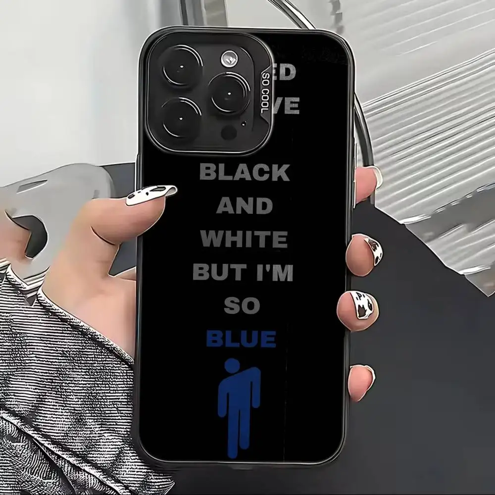 Colorful Silver Billie Eilish Phone Case Cover