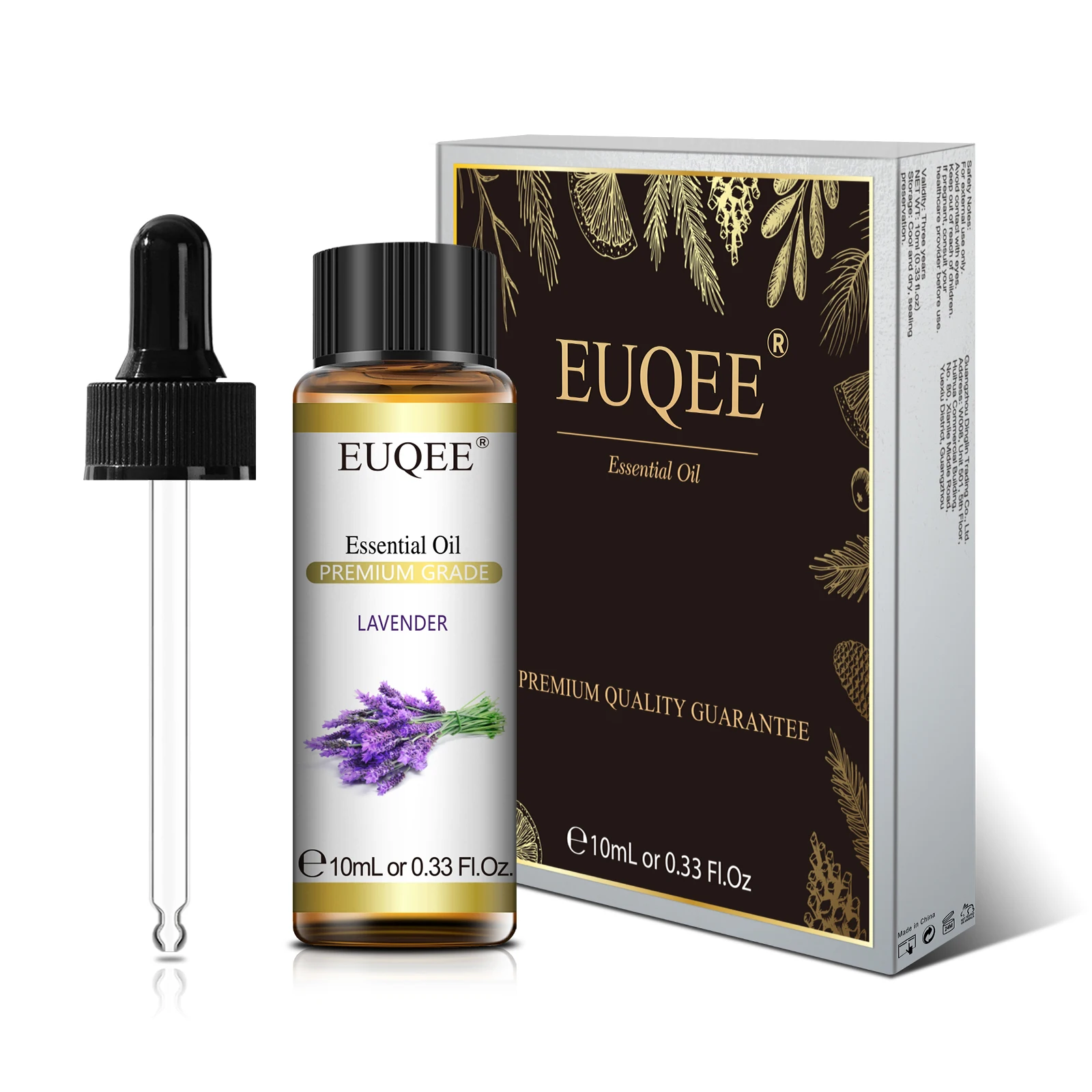 EUQEE 10ML Pure Lavender Essential Oils For Diffuser Jasmine Blue Tansy Cardamom Palo Santo Fennel Vanilla Aroma Oil DIY Soap