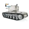 1/16 HENG LONG 7.0 Gigant Soviet KV-2 RC Tank 3949 FPV 360° Turret Barrel Recoil TH20013-SMT4 2