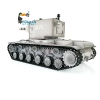 1/16 HENG LONG 7.0 Gigant Soviet KV-2 RC Tank 3949 FPV 360° Turret Barrel Recoil TH20013-SMT4 2