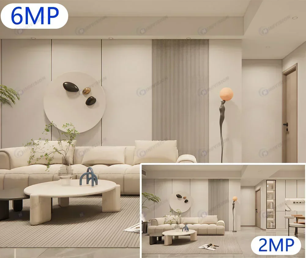 zobrazenie videa s rozlíšením 6MP