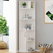 

Modern Minimalist Creative Floor Bookcase Storage Multi-purpose Multi-layer Bookshelf living room furniture 2 drawer chest rack