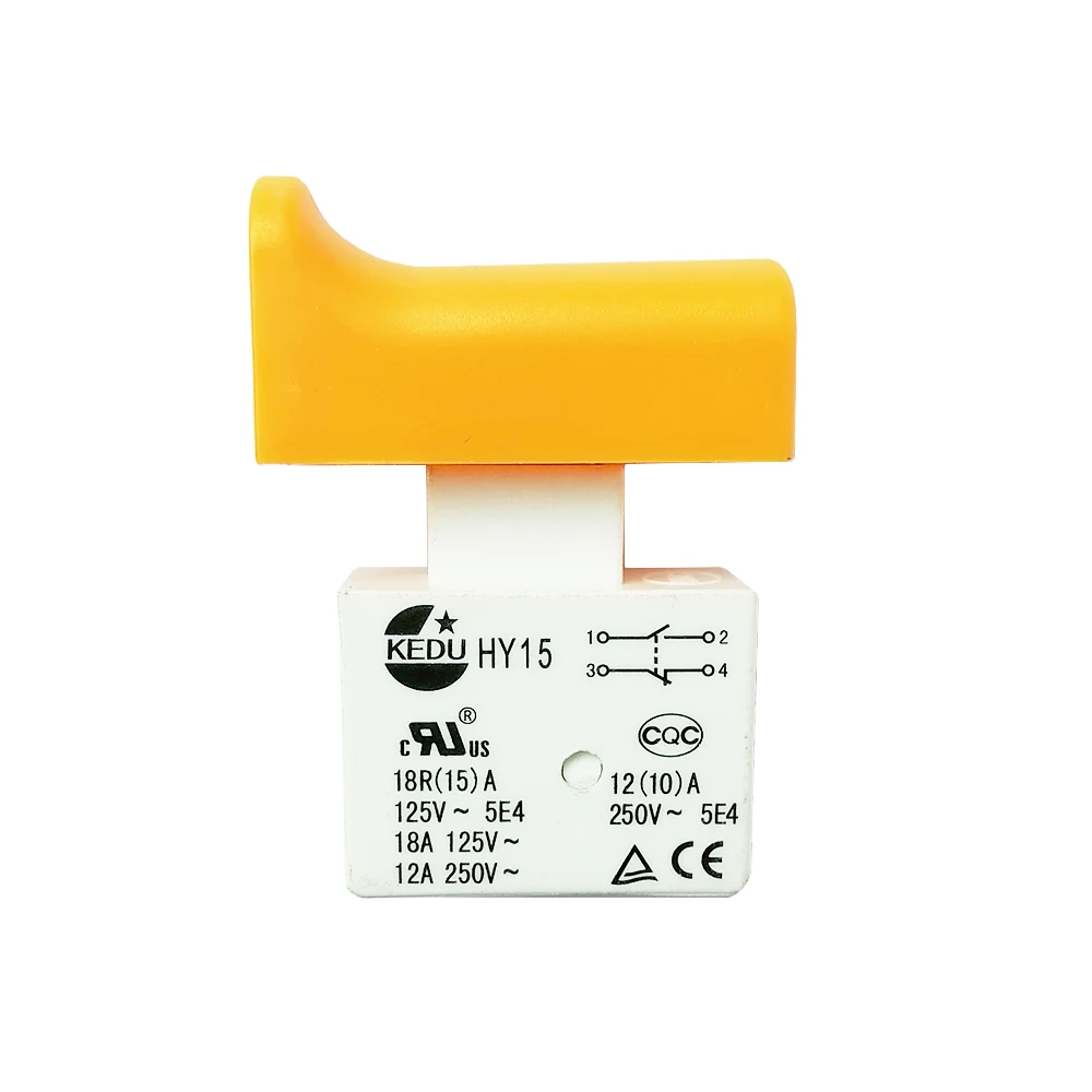 KEDU HY15 Trigger Switches Electric Momentary Pushbutton Switch for ...