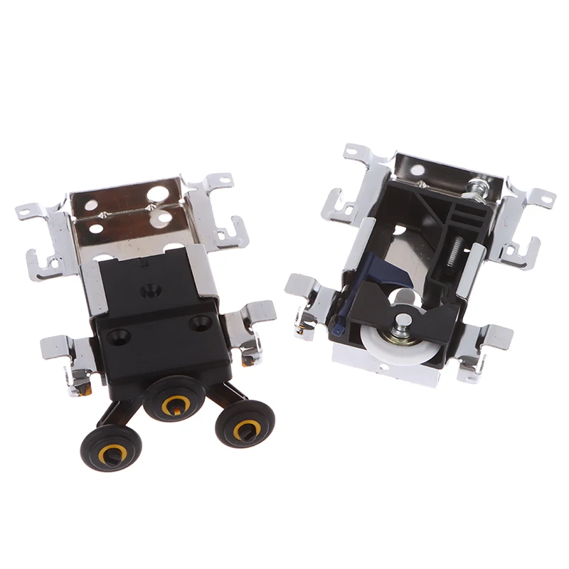 Sliding Door Roller Sliding Door Pulley Sliding Wardrobe Door Part Top/bottom Down Wheels/Runner/Guides Kit Side-mounted Hanging