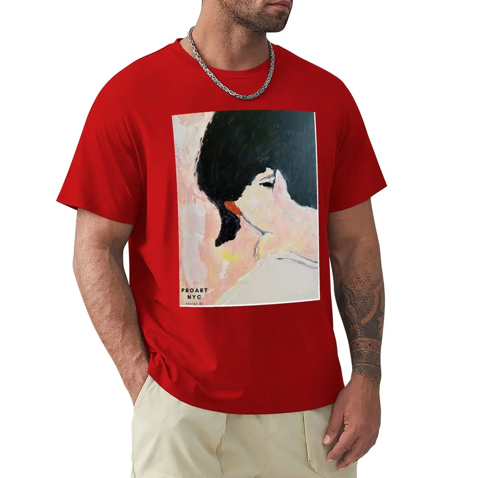 

Lovers portrait abstract T-Shirt anime funnys men workout shirt customs animal prinfor boys mens plain t shirts