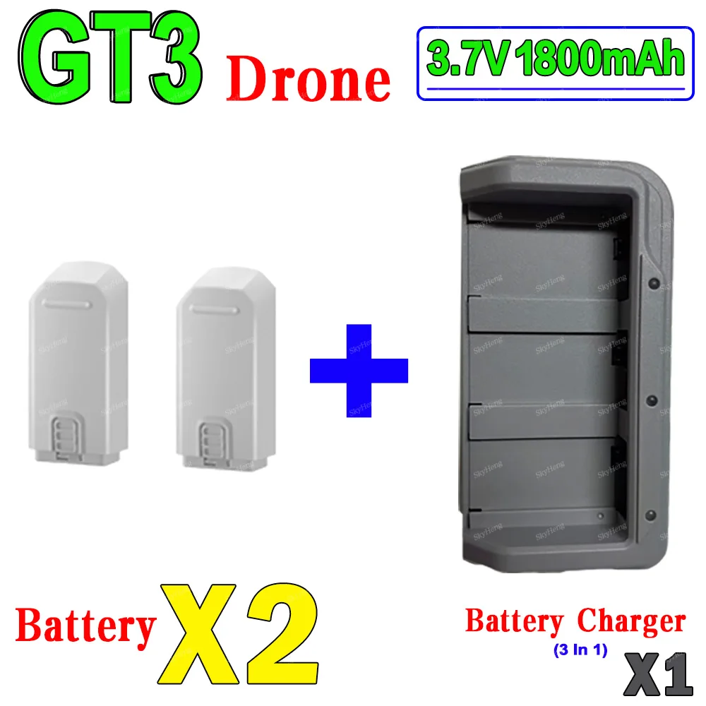 Enhanced Drone Battery 3.7V 1800mAh - High-Capacity Replacement Accessory