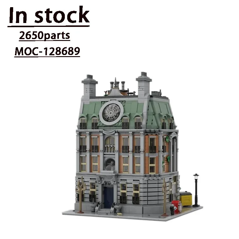 76218 Classic City Street Brick Model È Compatibile Con Il Nuovo Moc-128689 Street View Brick2650Parts Kids Birthday Toys