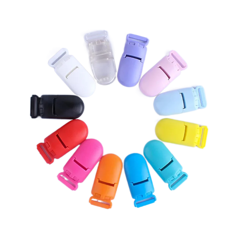 

5pcs Plastic Baby Pacifier MAM Dummy Soother Holder Chain Clips Suspender Clips