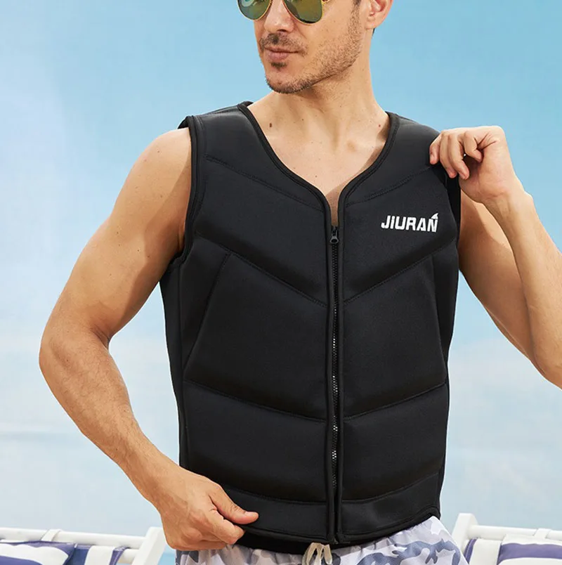Children'S Swimming Buoyant Vest Portable Adult Muscle Model Life Vest Large Buoyant Water Rescue Surfing Vests