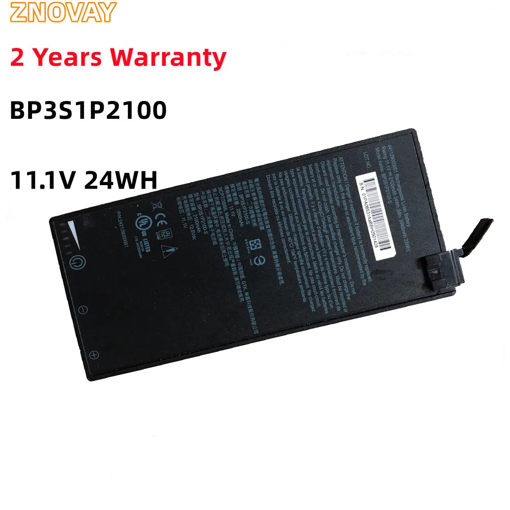Znovay Nuova Batteria 11.1V 2100Mah/24Wh Bp3S1P2100-S Per Notebook Robusto Getac V110 Muslimate 441129000001