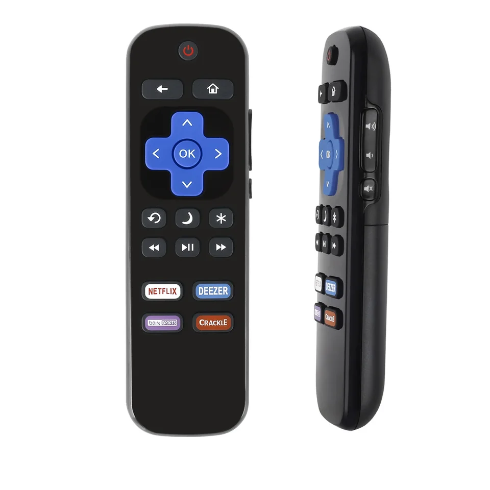 New Replacement Remote Control Use for Roku TV with Netflix DEEZER
