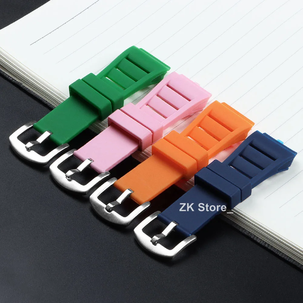 Men's Waterproof Breathable TPU Sport Watch Strap