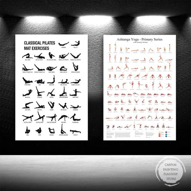 Pilates Mat Exercise Chart