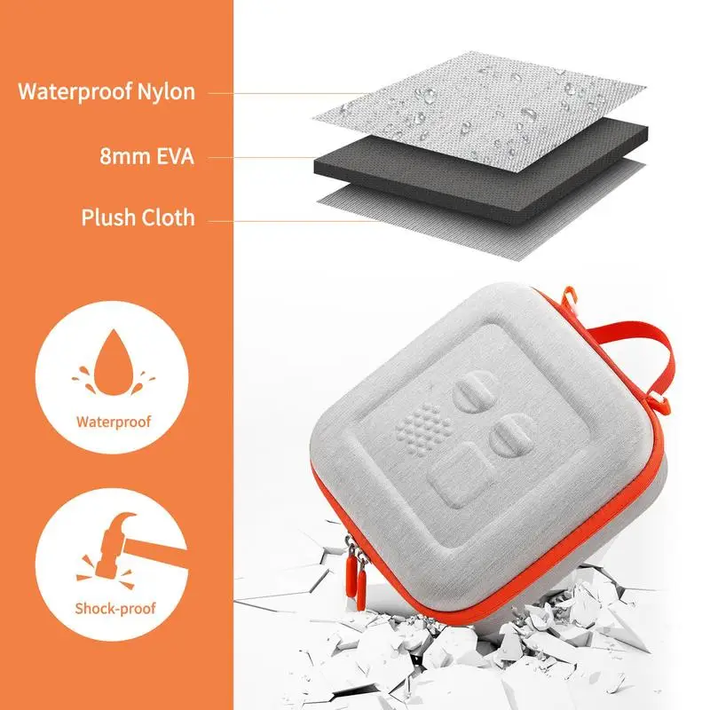 

Portable Storage Bag For Kids Toddlers Small Carrying Case Music Player Protective Box Waterproof Bag for Yoto Mini Large Size