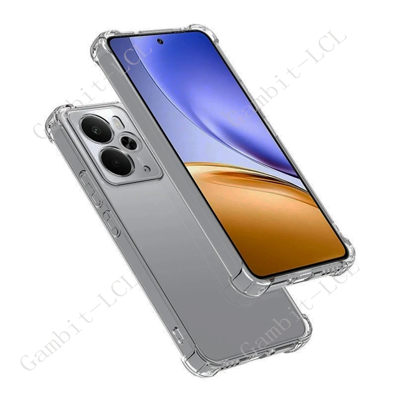 Shockproof Anti-Fall Soft TPU Back Cover Case