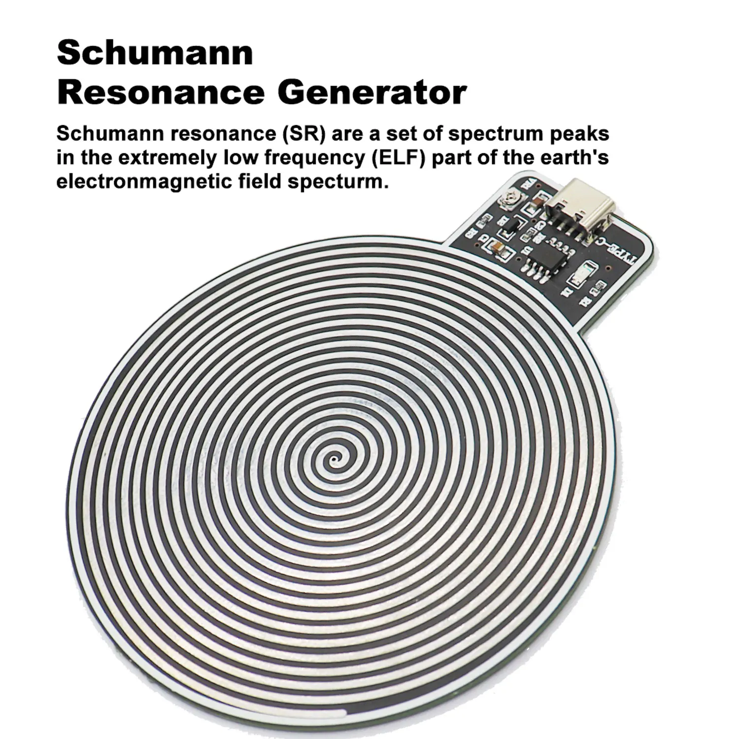 7.8Hz Schumann Pulse Generator Digital Signal Source Generator 7.83 Hz Schumann Wave Ultra-Low Frequency Pulse