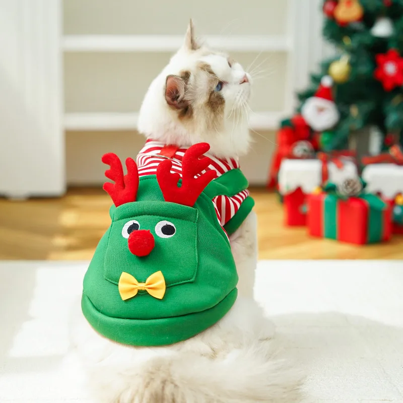 Merry Christmas pet coat image 4