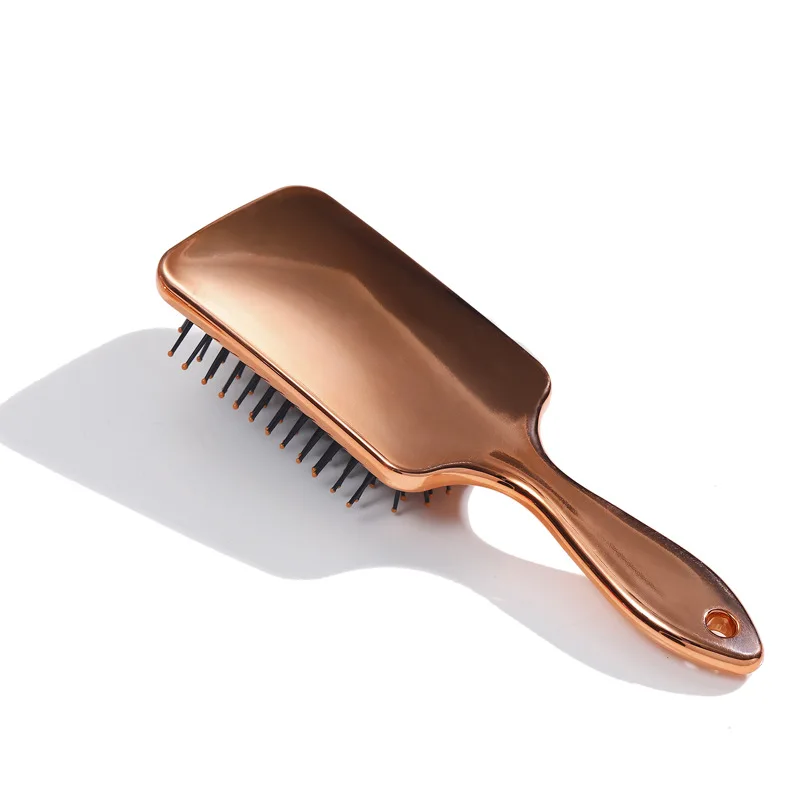 Hair Styling Tools Hair Brush Comb 1pcs Electroplated square Air Cushion Combs Women Scalp Massage Hairdressing Tool