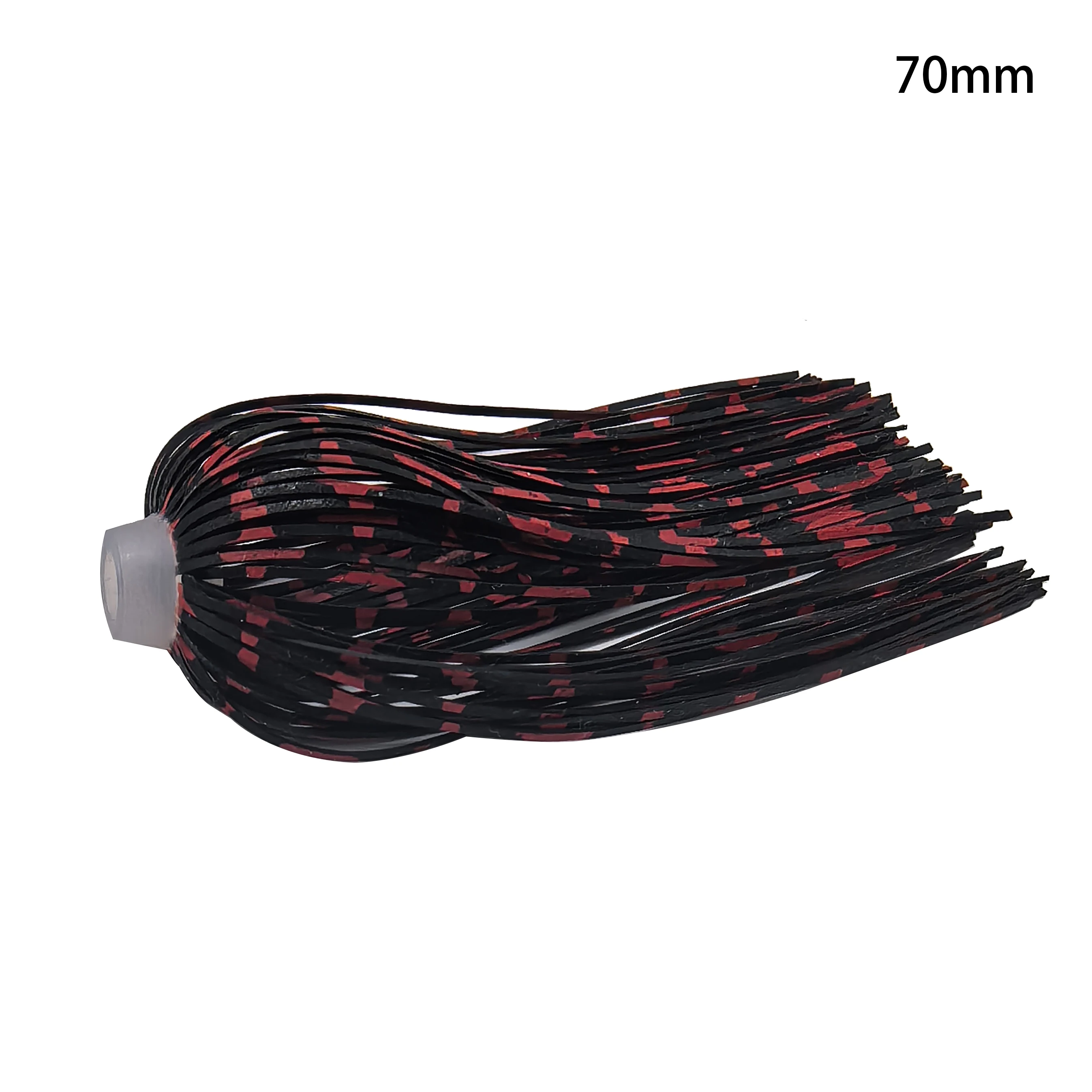 Set of 5 Silicone Skirts for Fishing Lures - 70mm Elastic Umbrella Design
