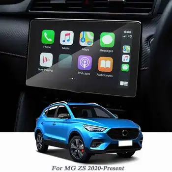 Pellicola per schermo in vetro temperato per auto per MG ZS 2020 2021 Pellicola per schermo di navigazione GPS da 10.1 pollici Accessorio adesivo per interni in vetro